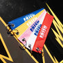 Double-Sided Embroidered Drift Key Tag | Sideways Experience Japan x Ebisu Circuit