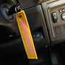 Double-Sided Embroidered Drift Key Tag | Sideways Experience Japan x Ebisu Circuit